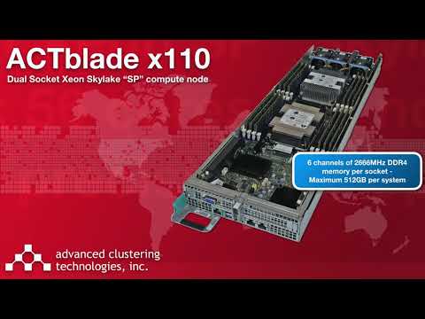 ACTblade x110 Dual Socket Compute Node