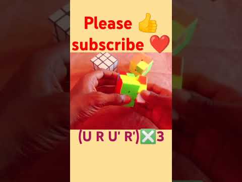 RUBBIKS CUBE BEST F2L ALGORITHM #shortsvideo #rubikscube #CUBE.MASTER.NO.1