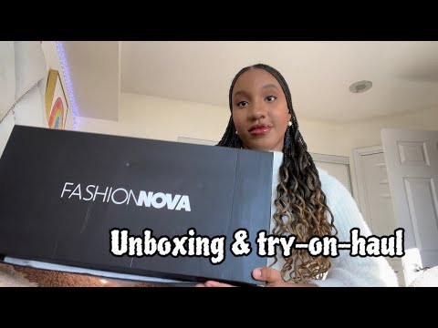 FASHIONNOVA HAUL (UNBOXING & TRY-ON HAUL)