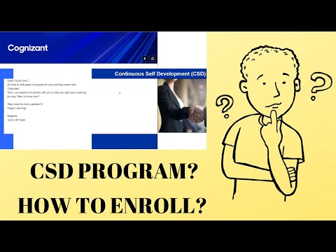 CSD Program in Cognizant 2021 | Questions regarding CSD Program | CSD Program Experience
