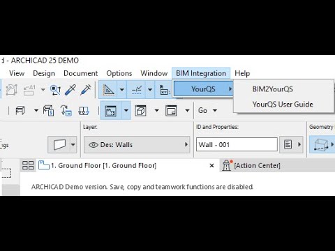 How to install BIM2YourQS for ArchiCAD