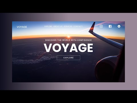 Build A Responsive Travel and Tour Website Using HTML CSS & JavaScript