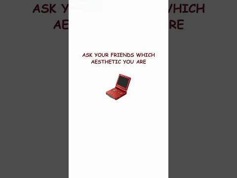 Ask your friends which aesthetic you are 🍒 #shortvideo #aesthetic #fypシ゚viral #affrimations #shorts