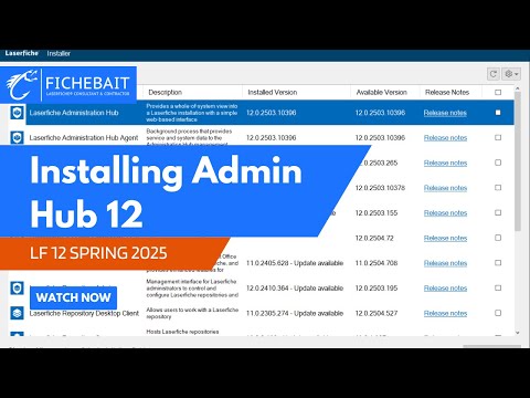 How-to Install Laserfiche Administration Hub 12