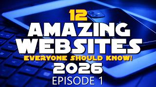 12 Powerful Websites Everyone Should Know! 2026