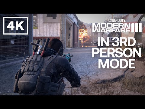 Modern Warfare 3 in THIRD PERSON MODE #modernwarfare3 #3rdperson