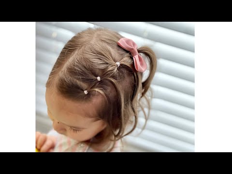 Cute hairstyle for toddlers 💝 - Part 2