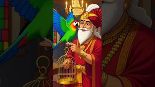 The Parrot That Taught a King a Lesson#viral#cartoon #trending #facts#funny#viralshort#viralviralvid