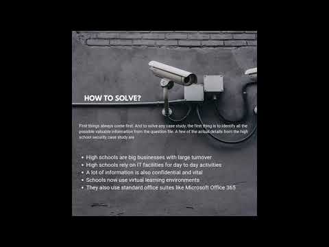 Case Study -  High School Security by My Assignment services