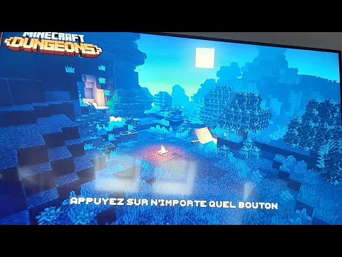 je continue mincraft dungeons en compagnie de nuggets