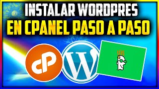 Como instalar wordpress en cpanel | Godaddy y cualquier hosting 2020
