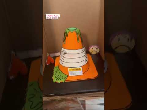 Homemade Cake Window Box #cakeboxes  #cakebox #cakemaker #cakes #caketutorial