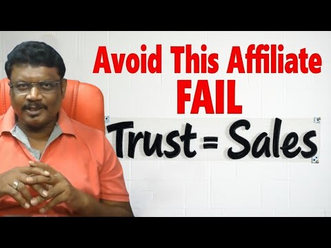Fix This Affiliate Mistake Now! #AffiliateMarketing #TrustToSell #OnlineIncomeTips