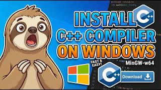 C++ Installation on Windows Made Easy | MinGW-w64 Compiler Setup for Beginners #LearnCPP #DSASetup