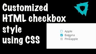 Styling HTML checkboxes with CSS | How to | HTML and CSS tricks