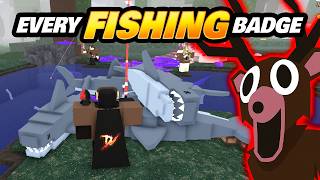 Getting ALL FISHING Badges in 99 Nights in the Forest