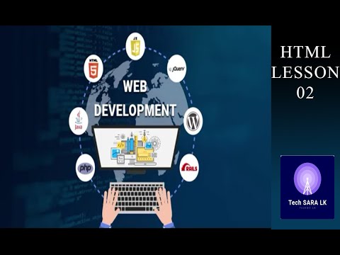 HTML Lesson 02 - Line Break Tag | Tech සර LK