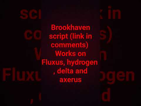 Brookhaven script (pastebin) #roblox #like #game #robloxcommunity #fluxus