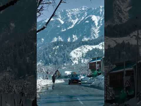 Kashmir in Winters ❄️🌨️💯 #kashmir #winters #tourism #vlog  #beautyofindia #scenic #bliss #travel
