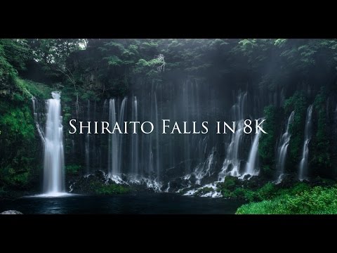 Shiraito Falls in 8K /8K 白糸の滝