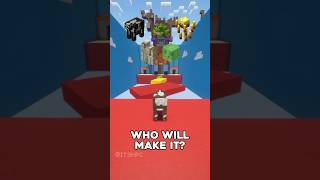 WHO WILL MAKE IT? Minecraft Mobs vs Squid Game Obstacle Course 😱 #minecraft #brainrot #gaming #usa