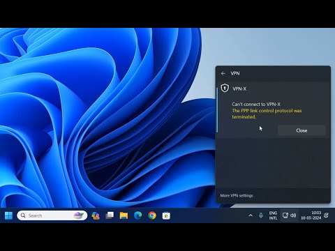 VPN Error Connecting(PPP Link Control Protocol was terminated ) Fixed.