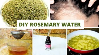 Benefits of Rosemary Water to reduce hairfall | DIY Rosemary Water for Hair growth
