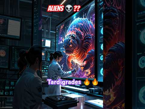 👽The Mystery of Tardigrades (Water Bears) 🦠#space #shorts #inspiration #universe #facts