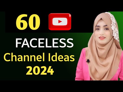 60 Faceless YouTube channel ideas 2024 || High growth and earning
