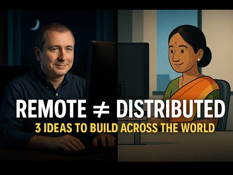 Remote ≠ Distributed: 3 Ideas to Make Global Teams Work