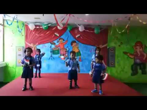 Cute Toddlers Independence Day stage Performance