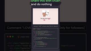 Valentine Day do you love me for your ! Javascript tutorial and react project for beginners