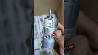 12V 500 Rpm Gear Motor #TechTool #techtips #TechProjects #diy #diyproject #electronics #12Vgearmotor