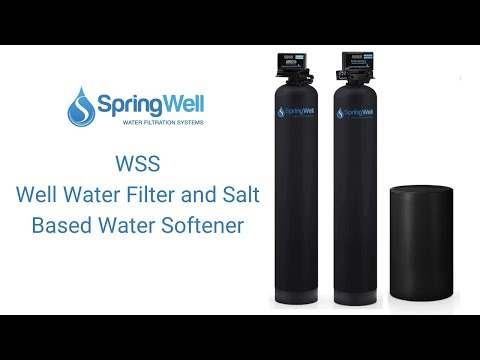 Installation Guide - Whole House Well Water Filter & Salt Based Water Softener - WSSS