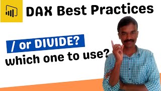 Power BI DAX best practices