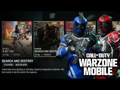 SEARCH AND DESTROY NEW UPDATE WARZONEMOBILE