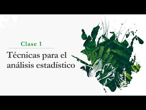 Técnicas para el análisis estadístico 1