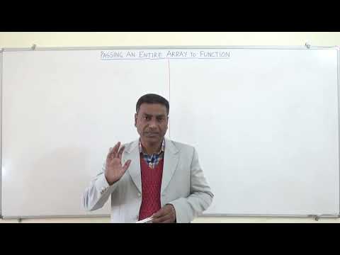16. Passing Entire Array to a Function | Pointers | Data Structures