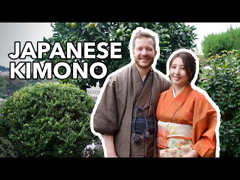 Japanese Kimono - Wearing traditional old kimonos of my grandparents