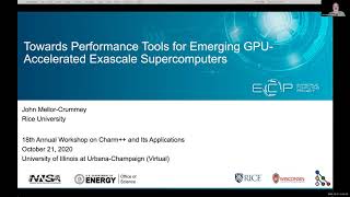 [Charm++ Workshop 2020] Towards Performance Tools for Emerging GPU-Accelerated Exascale...