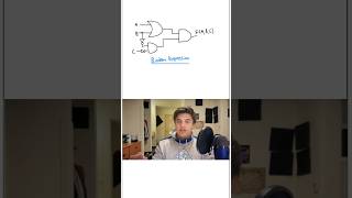 How to get a Boolean expression From Circuit Diagram
