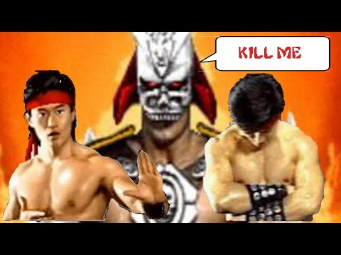 Mortal Kombat 2 with Liu Kang. Gameplay Only.