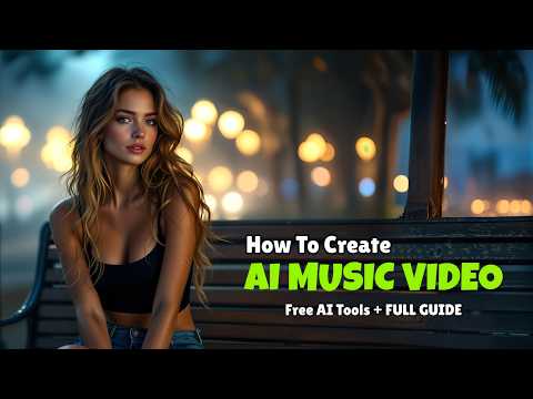 How To Create INSANE AI MUSIC Videos For FREE | No skills required