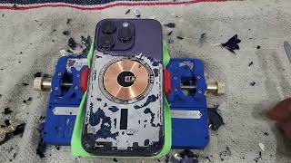 APPLE IPHONE 14 PRO BROKEN BACK GLASS REPLACING