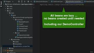 Spring Core_021 Lazy Initialization   Coding   Part 2