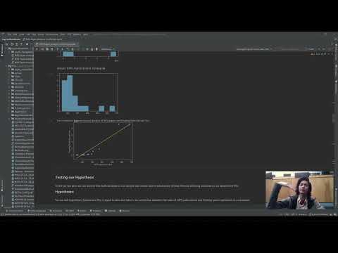 Hypothesis Test for NIPS papers using Spearman's Rho