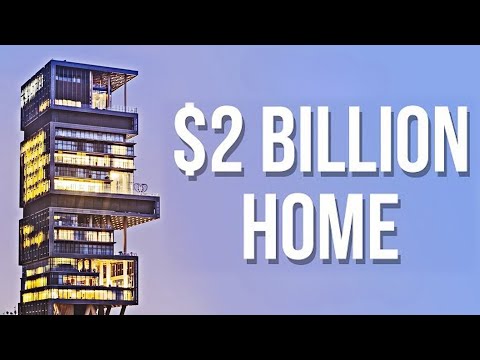 The $2 BILLION Home Of The Richest Man In India