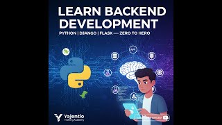 Python Backend Development with Django & Flask | Build Scalable APIs and Server-Side Applications