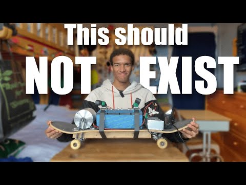 I Motorized My Skateboard with No Experience
