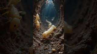 Termite Eating Wood